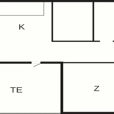 度假居 4 Person In Hampen
